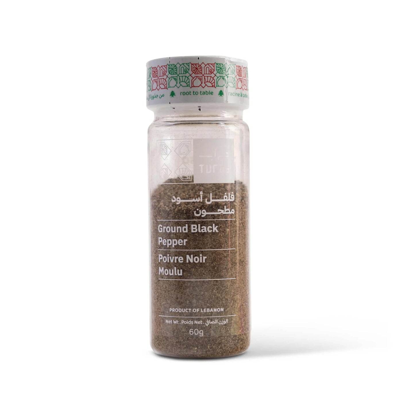 Poivre Noir Moulu - Turab - 60g