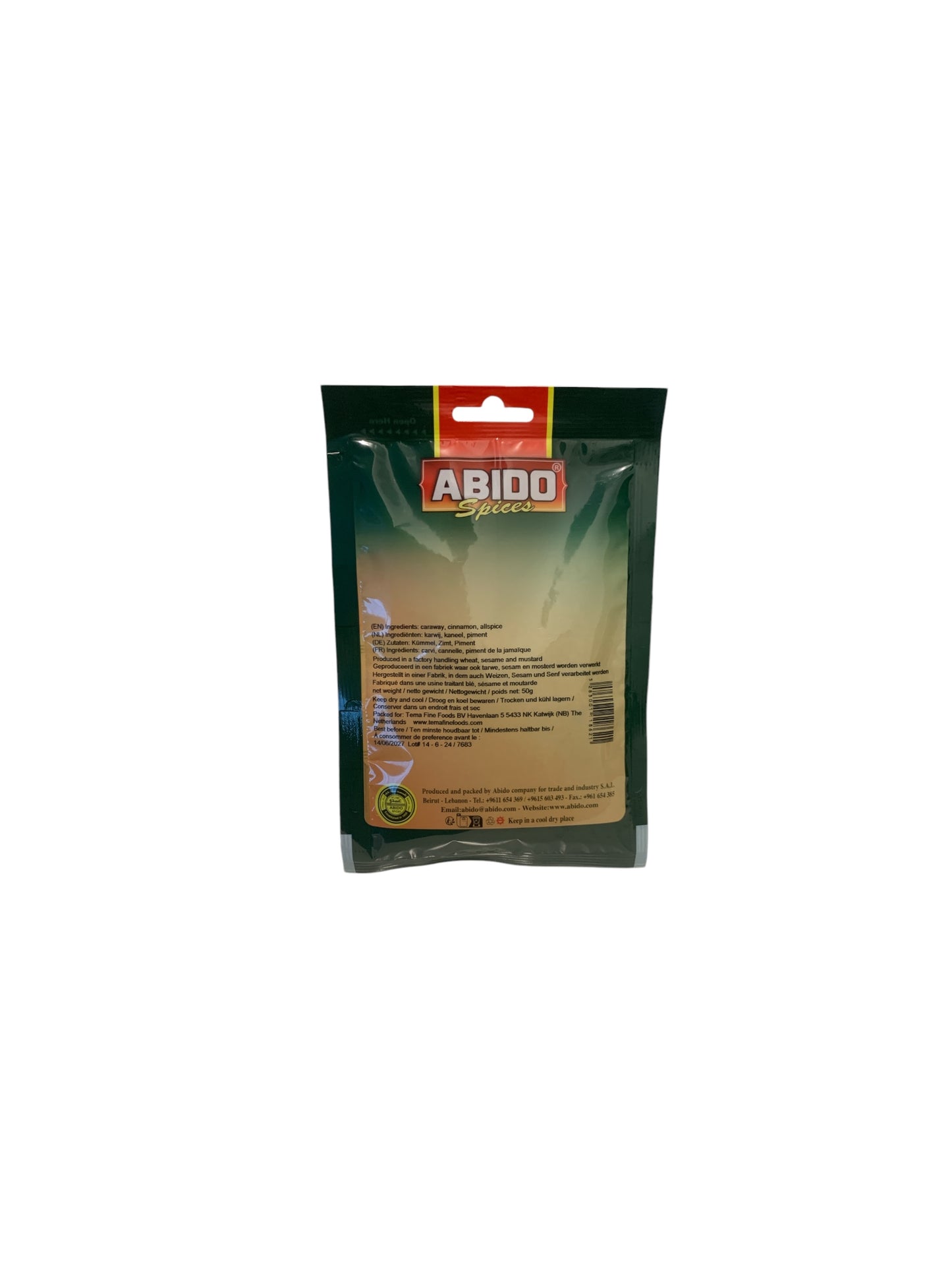 produits orientaux : abido mélange d'épices moghrabieh