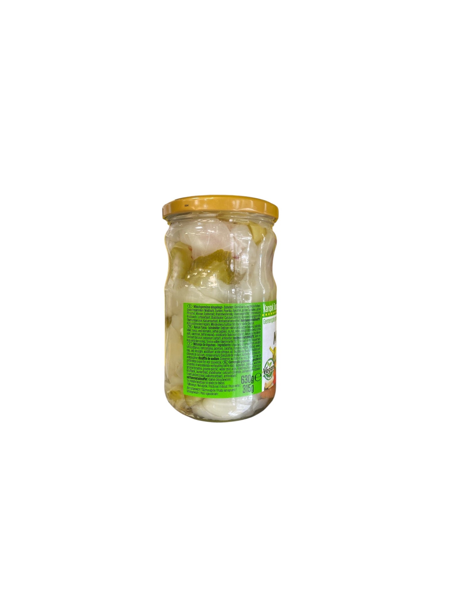 Suntat - Mélange de Légumes Marinés (Turşu) | Pickles Mixtes Croquants | 630g (315g Égoutté)