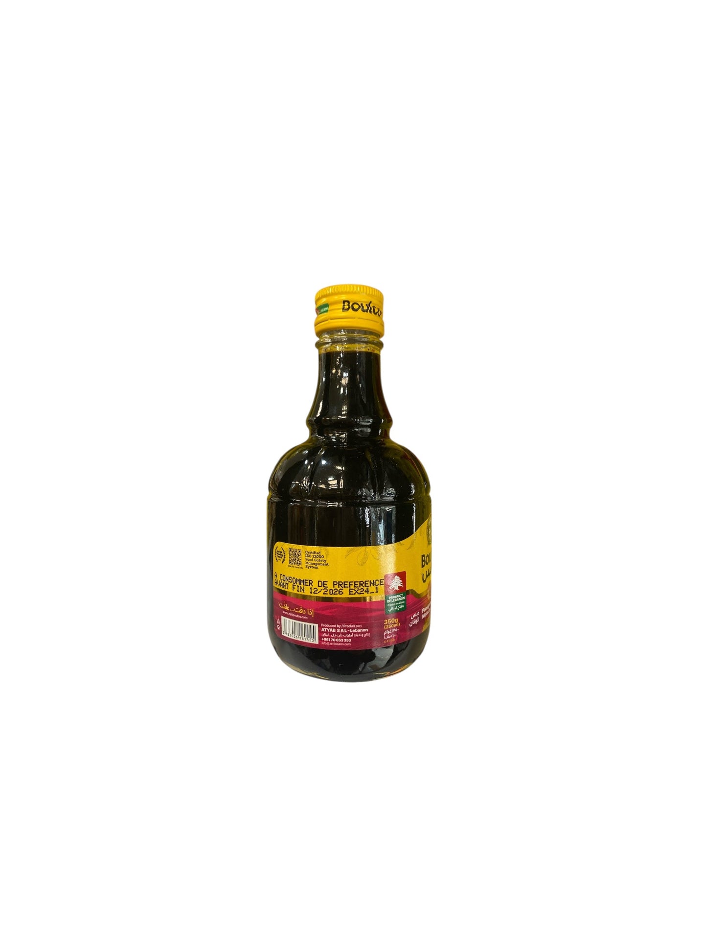 Boulos - Mélasse de Grenade Authentique & Riche 250ml