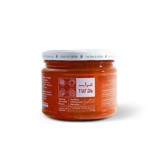 Confiture d'Abricot avec Morceaux - Turab - 400g
