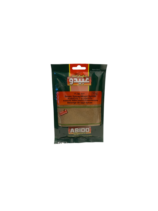 produits orientaux : abido mélange de sept   epices
