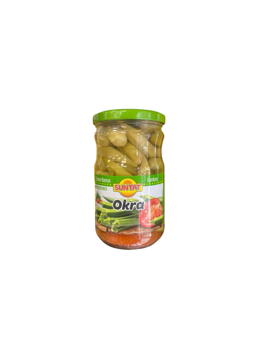 Suntat - Okra Marinée | Gombos en Bocal Prêtes à Déguster