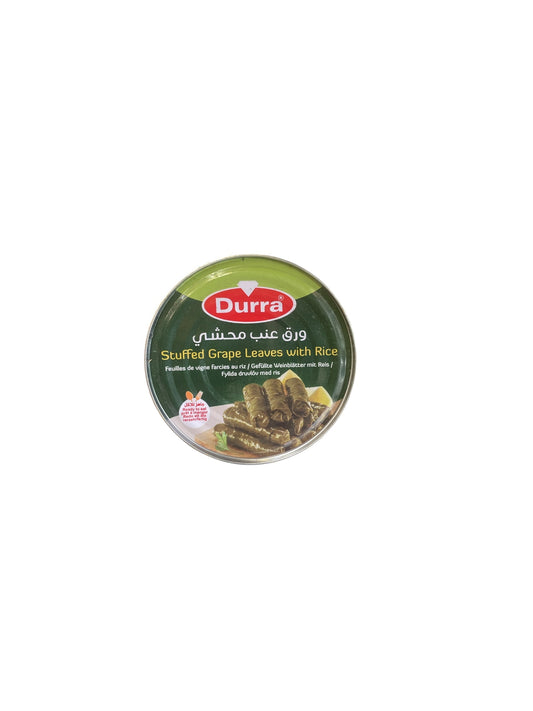 Durra - Feuilles de Vigne Farcies au Riz | Dolmas Végétaliennes Prêtes à Déguster | 400g