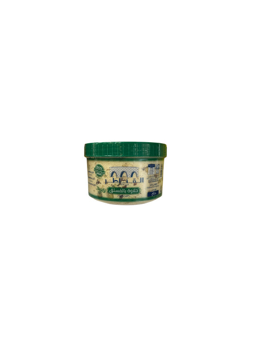 Halawa aux Pistaches Al Kanater | Pâte de Sésame Traditionnelle aux Pistaches 450g